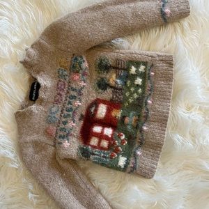 Baby Ralph Lauren hand knit fall sweater